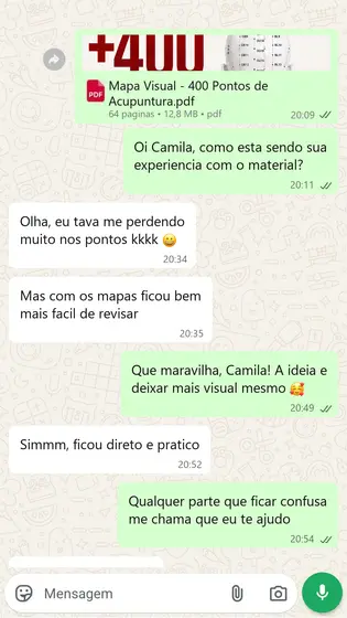 Testimonio de terapeuta: acupuntura